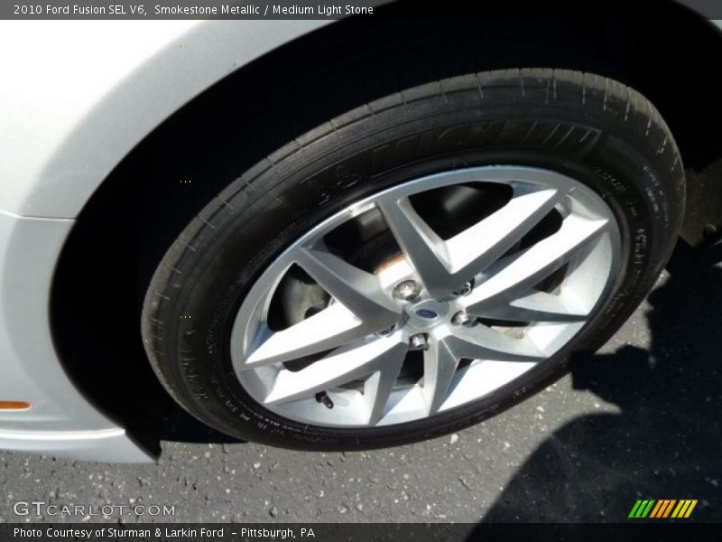 Smokestone Metallic / Medium Light Stone 2010 Ford Fusion SEL V6