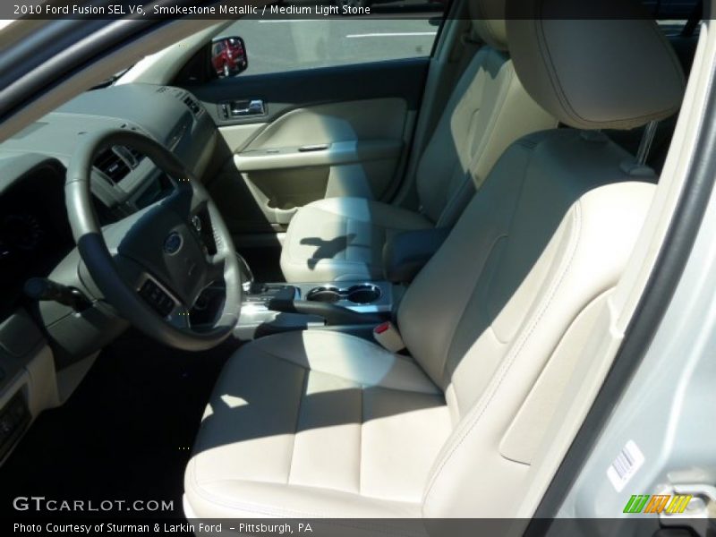 Smokestone Metallic / Medium Light Stone 2010 Ford Fusion SEL V6
