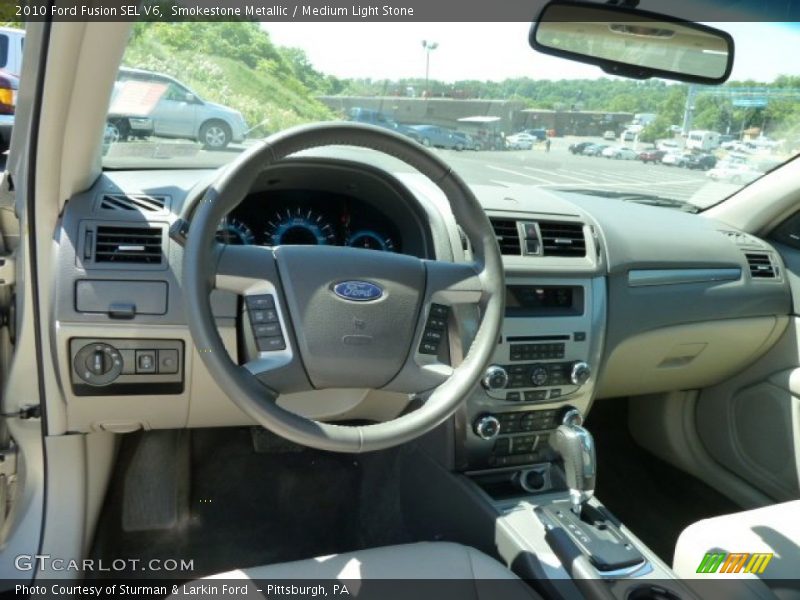 Smokestone Metallic / Medium Light Stone 2010 Ford Fusion SEL V6