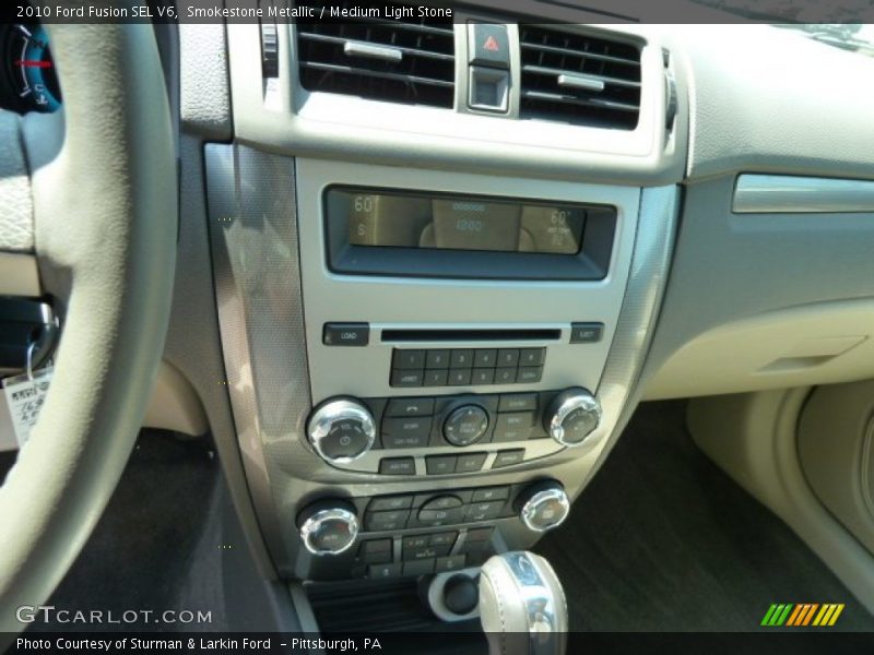 Smokestone Metallic / Medium Light Stone 2010 Ford Fusion SEL V6