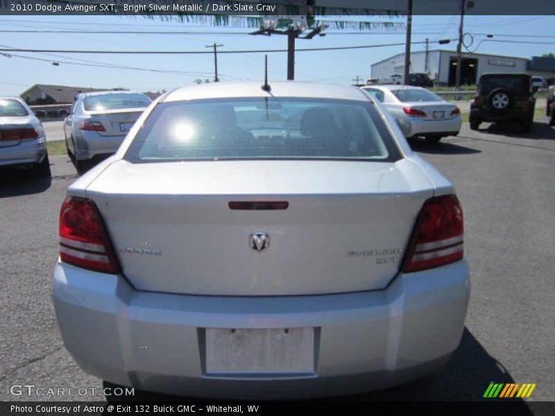 Bright Silver Metallic / Dark Slate Gray 2010 Dodge Avenger SXT