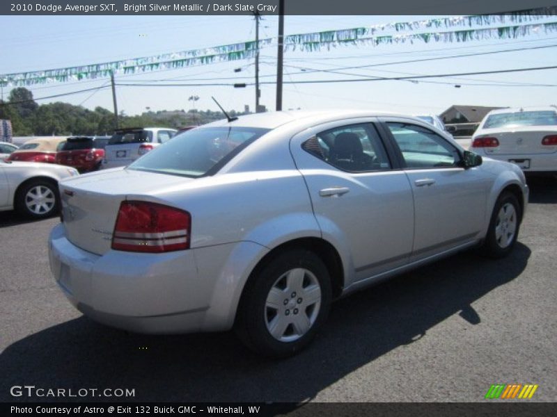 Bright Silver Metallic / Dark Slate Gray 2010 Dodge Avenger SXT