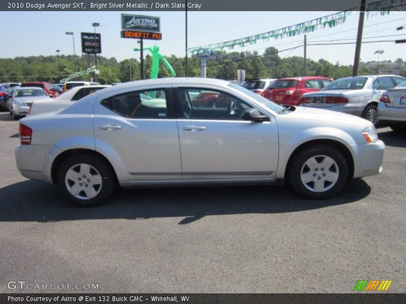 Bright Silver Metallic / Dark Slate Gray 2010 Dodge Avenger SXT