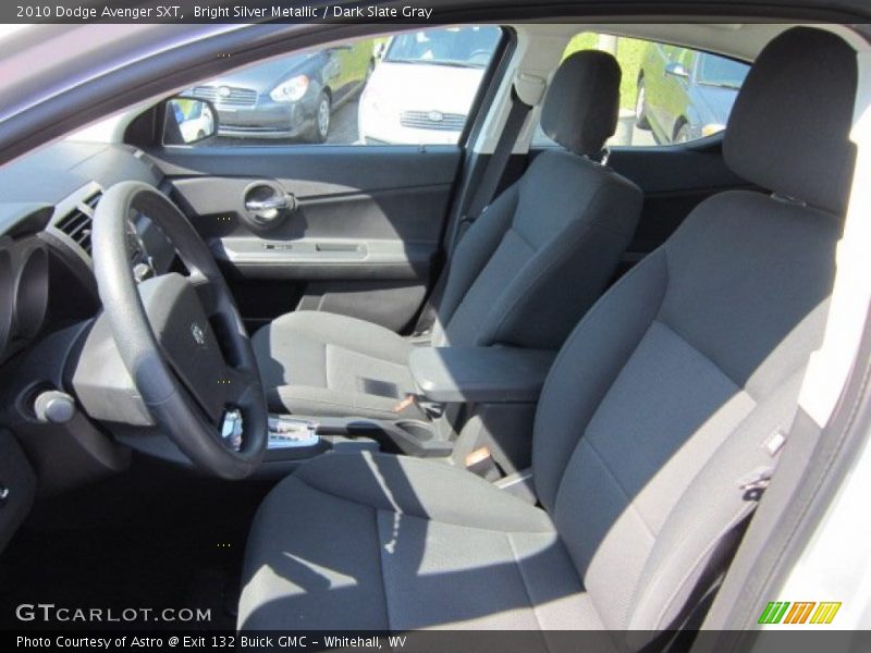 Bright Silver Metallic / Dark Slate Gray 2010 Dodge Avenger SXT
