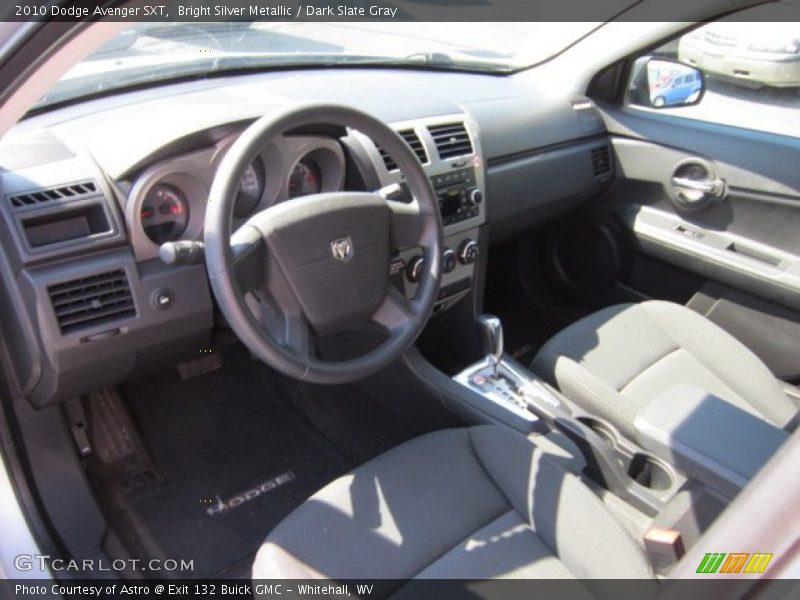 Bright Silver Metallic / Dark Slate Gray 2010 Dodge Avenger SXT