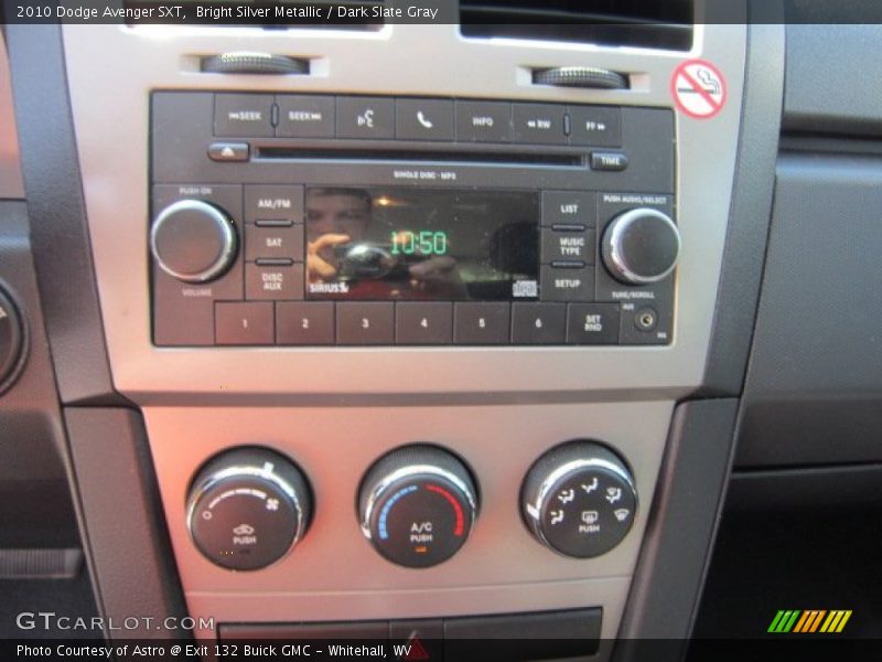 Bright Silver Metallic / Dark Slate Gray 2010 Dodge Avenger SXT