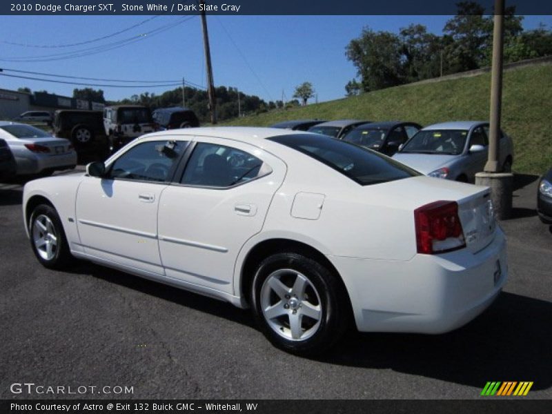Stone White / Dark Slate Gray 2010 Dodge Charger SXT