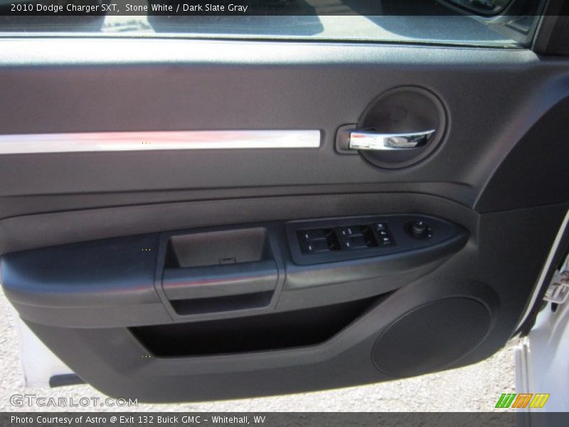 Stone White / Dark Slate Gray 2010 Dodge Charger SXT