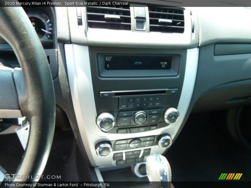 Sport Blue Metallic / Dark Charcoal 2010 Mercury Milan I4 Premier