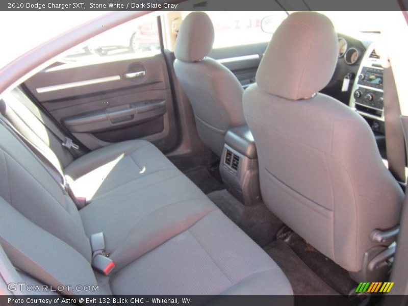 Stone White / Dark Slate Gray 2010 Dodge Charger SXT