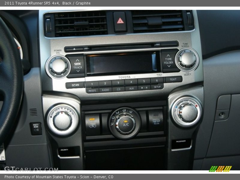 Black / Graphite 2011 Toyota 4Runner SR5 4x4
