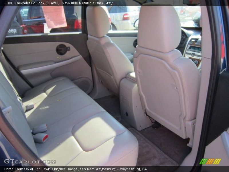Navy Blue Metallic / Dark Gray 2008 Chevrolet Equinox LT AWD