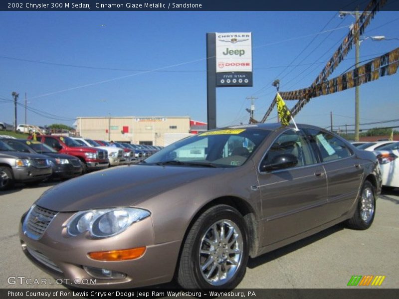 Cinnamon Glaze Metallic / Sandstone 2002 Chrysler 300 M Sedan