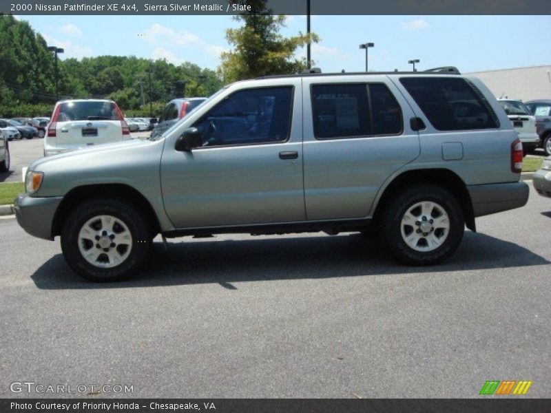  2000 Pathfinder XE 4x4 Sierra Silver Metallic