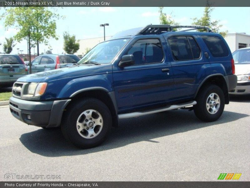 Just Blue Metallic / Dusk Gray 2001 Nissan Xterra XE V6