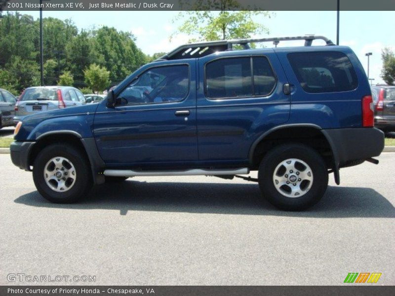 Just Blue Metallic / Dusk Gray 2001 Nissan Xterra XE V6
