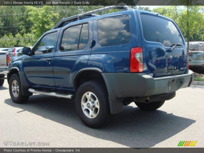 Just Blue Metallic / Dusk Gray 2001 Nissan Xterra XE V6