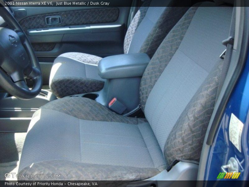 Just Blue Metallic / Dusk Gray 2001 Nissan Xterra XE V6