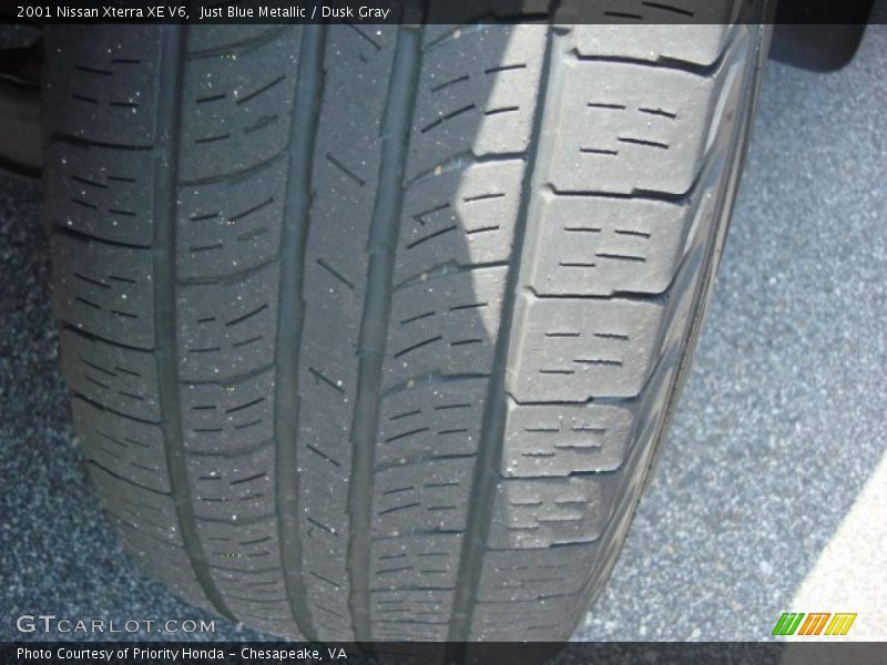 Just Blue Metallic / Dusk Gray 2001 Nissan Xterra XE V6