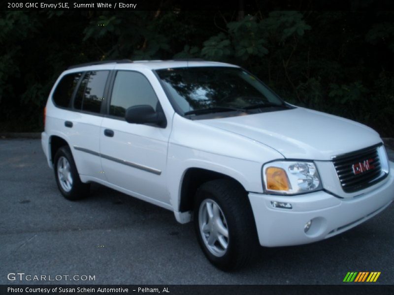 Summit White / Ebony 2008 GMC Envoy SLE