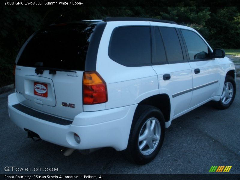 Summit White / Ebony 2008 GMC Envoy SLE