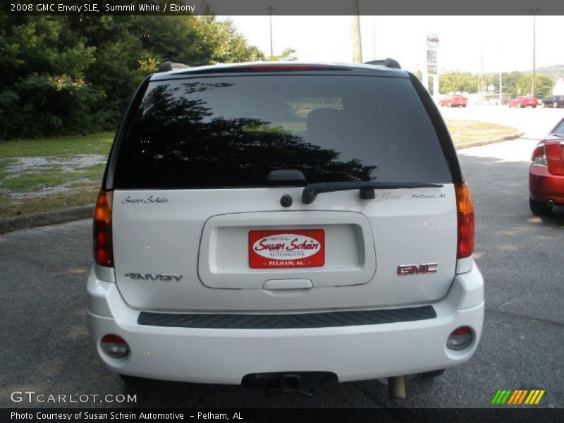 Summit White / Ebony 2008 GMC Envoy SLE