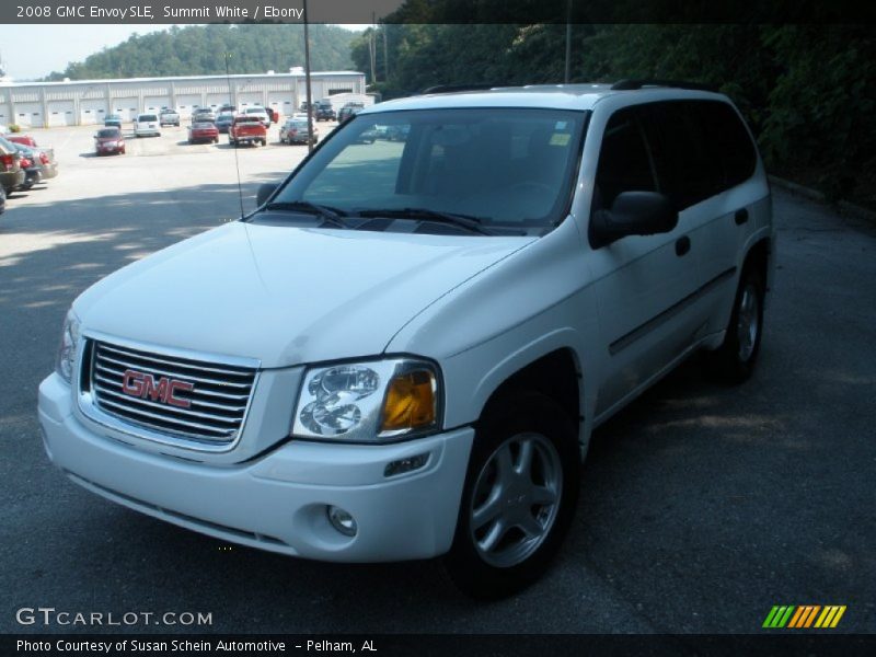 Summit White / Ebony 2008 GMC Envoy SLE