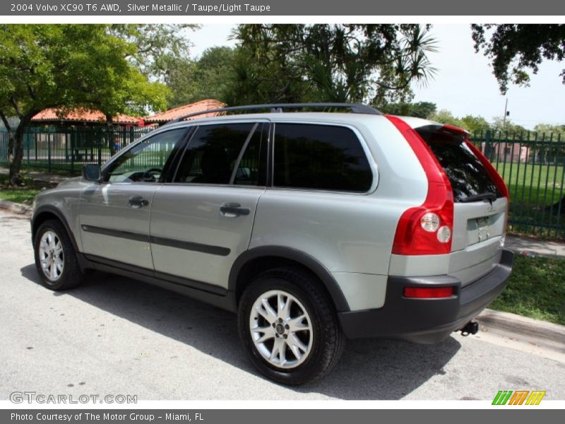 Silver Metallic / Taupe/Light Taupe 2004 Volvo XC90 T6 AWD