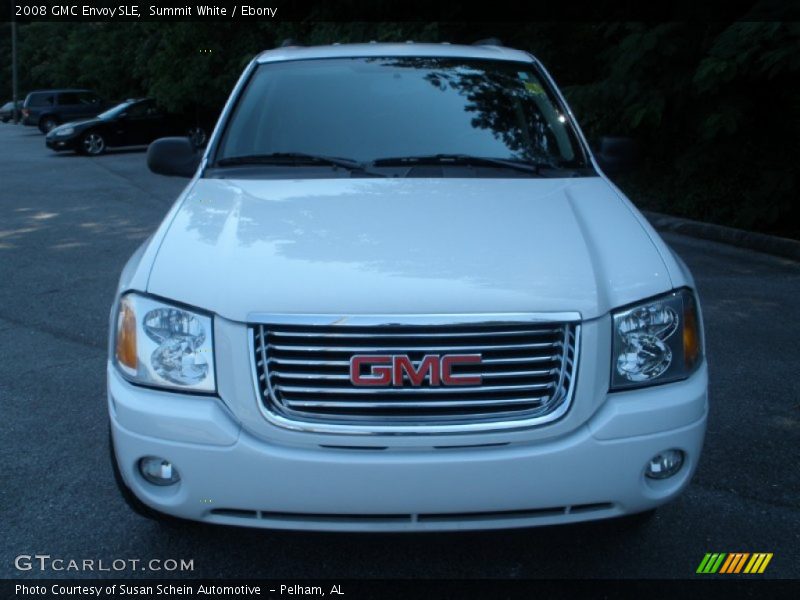 Summit White / Ebony 2008 GMC Envoy SLE