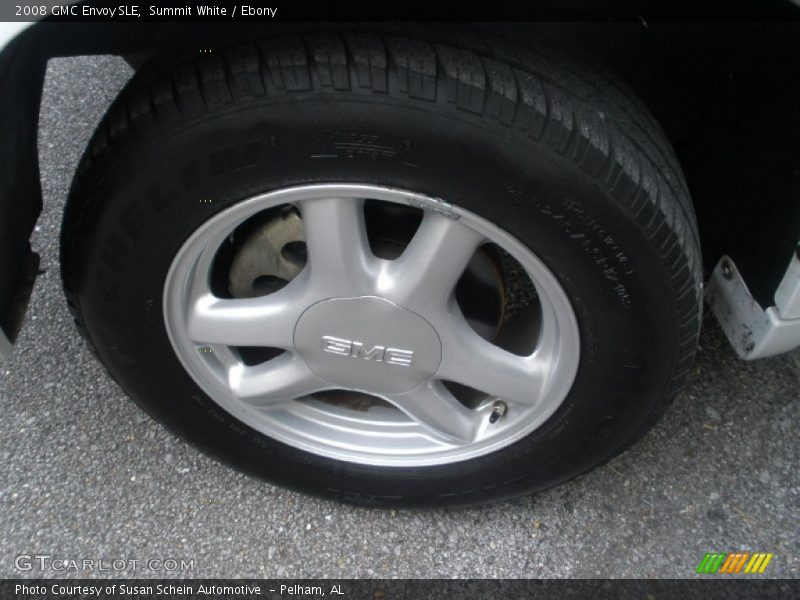 Summit White / Ebony 2008 GMC Envoy SLE