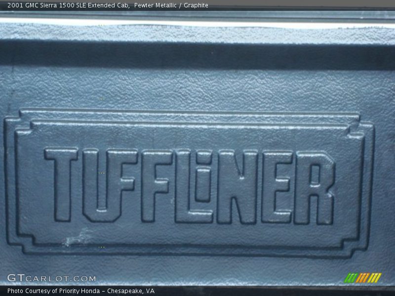 Pewter Metallic / Graphite 2001 GMC Sierra 1500 SLE Extended Cab