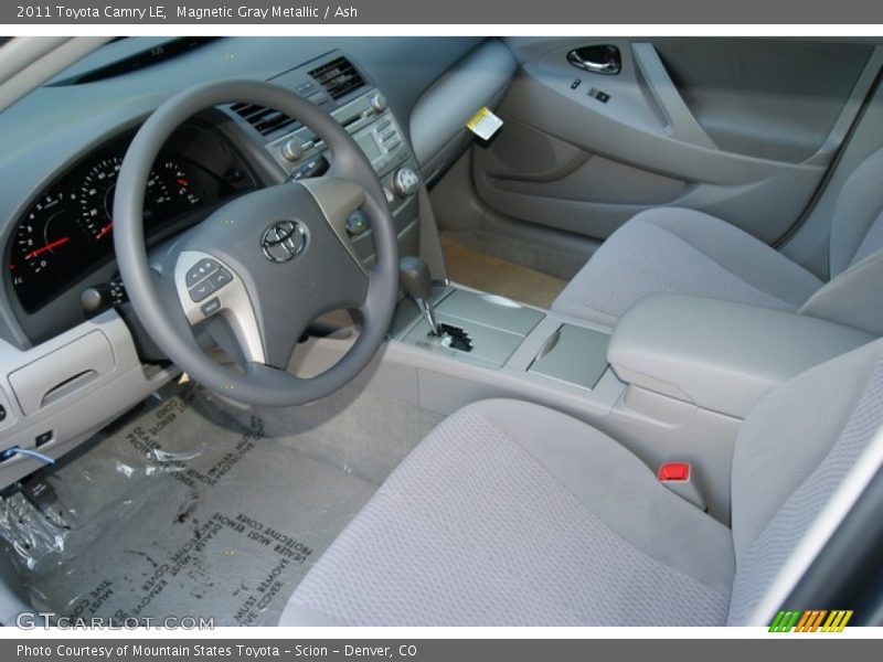 Magnetic Gray Metallic / Ash 2011 Toyota Camry LE