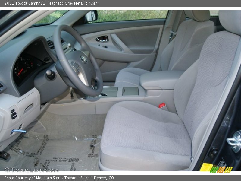 Magnetic Gray Metallic / Ash 2011 Toyota Camry LE