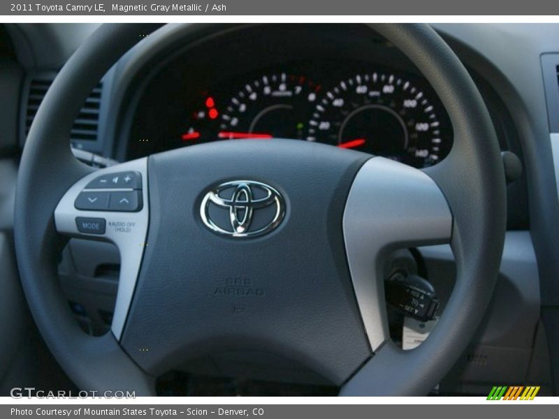 Magnetic Gray Metallic / Ash 2011 Toyota Camry LE