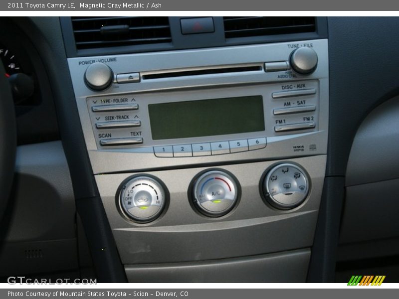 Magnetic Gray Metallic / Ash 2011 Toyota Camry LE