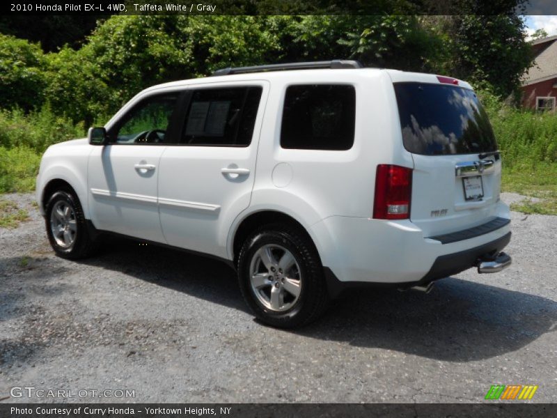 Taffeta White / Gray 2010 Honda Pilot EX-L 4WD