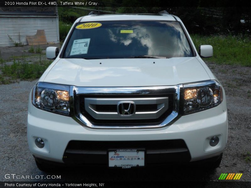 Taffeta White / Gray 2010 Honda Pilot EX-L 4WD