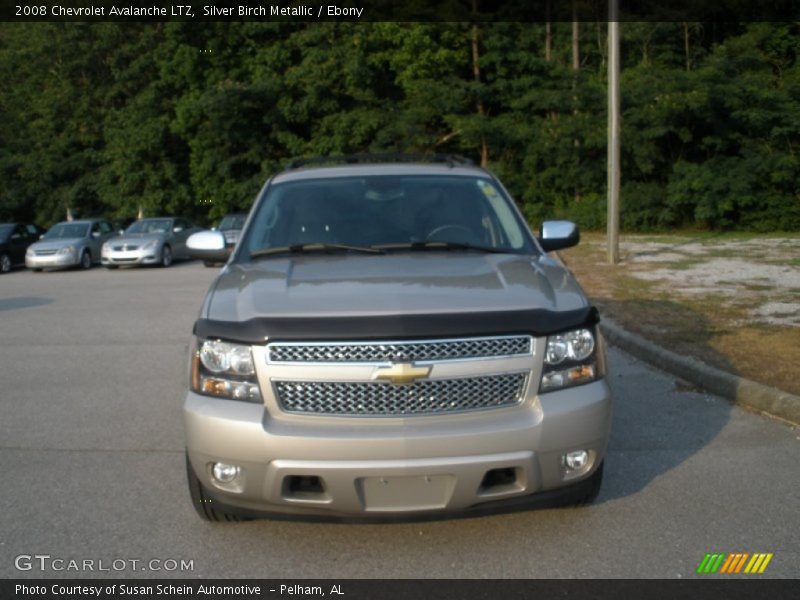 Silver Birch Metallic / Ebony 2008 Chevrolet Avalanche LTZ