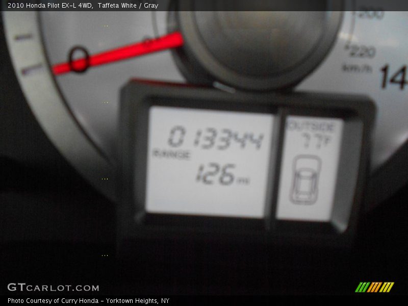 Taffeta White / Gray 2010 Honda Pilot EX-L 4WD