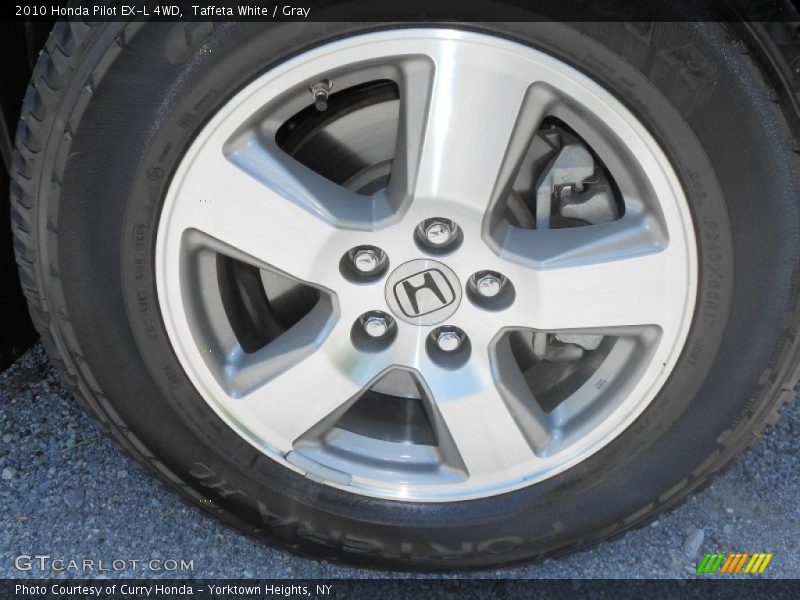 Taffeta White / Gray 2010 Honda Pilot EX-L 4WD
