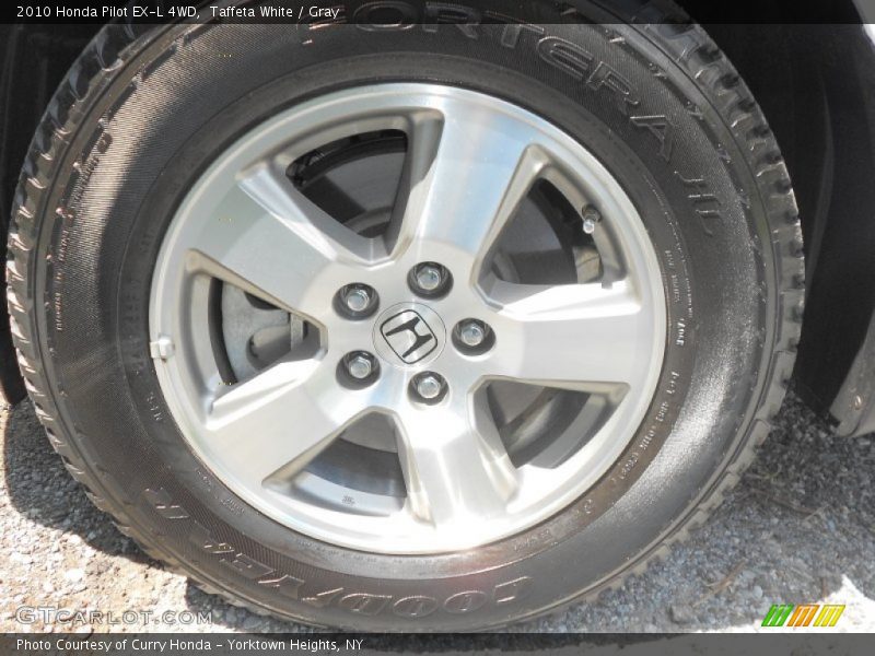 Taffeta White / Gray 2010 Honda Pilot EX-L 4WD