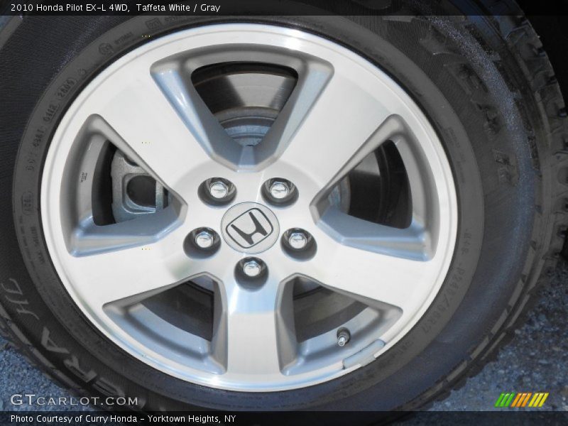 Taffeta White / Gray 2010 Honda Pilot EX-L 4WD