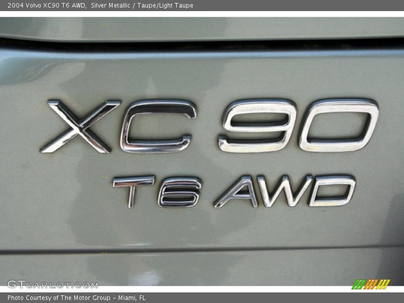 Silver Metallic / Taupe/Light Taupe 2004 Volvo XC90 T6 AWD