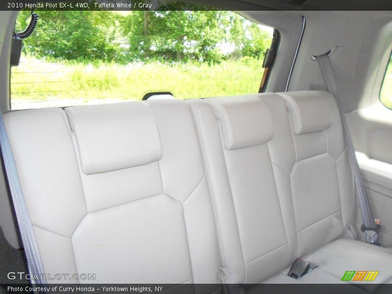 Taffeta White / Gray 2010 Honda Pilot EX-L 4WD