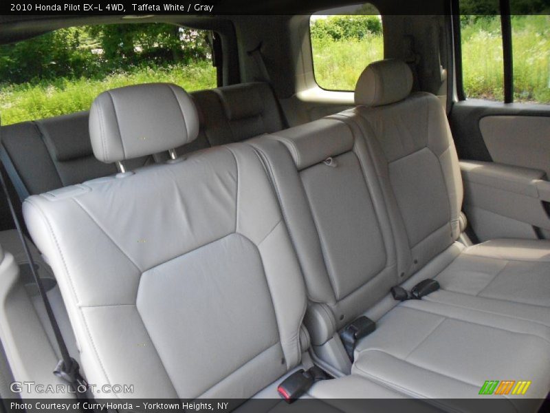 Taffeta White / Gray 2010 Honda Pilot EX-L 4WD