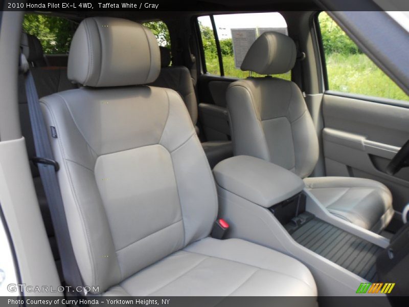 Taffeta White / Gray 2010 Honda Pilot EX-L 4WD