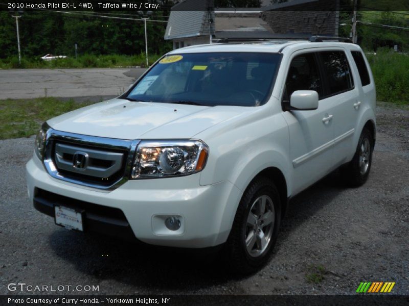 Taffeta White / Gray 2010 Honda Pilot EX-L 4WD