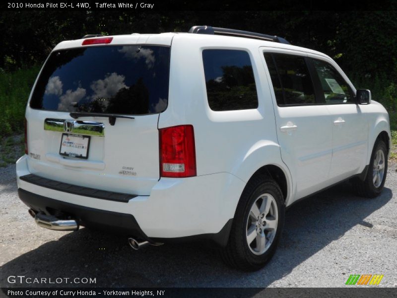 Taffeta White / Gray 2010 Honda Pilot EX-L 4WD