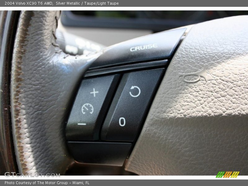 Silver Metallic / Taupe/Light Taupe 2004 Volvo XC90 T6 AWD