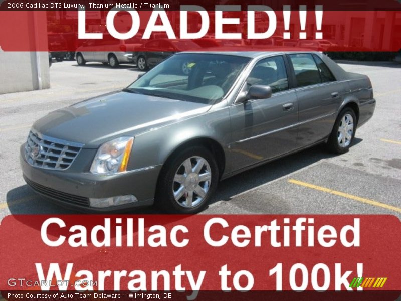 Titanium Metallic / Titanium 2006 Cadillac DTS Luxury